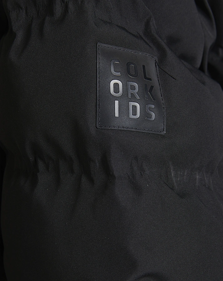 Steppjacke OMSLUTT in schwarz