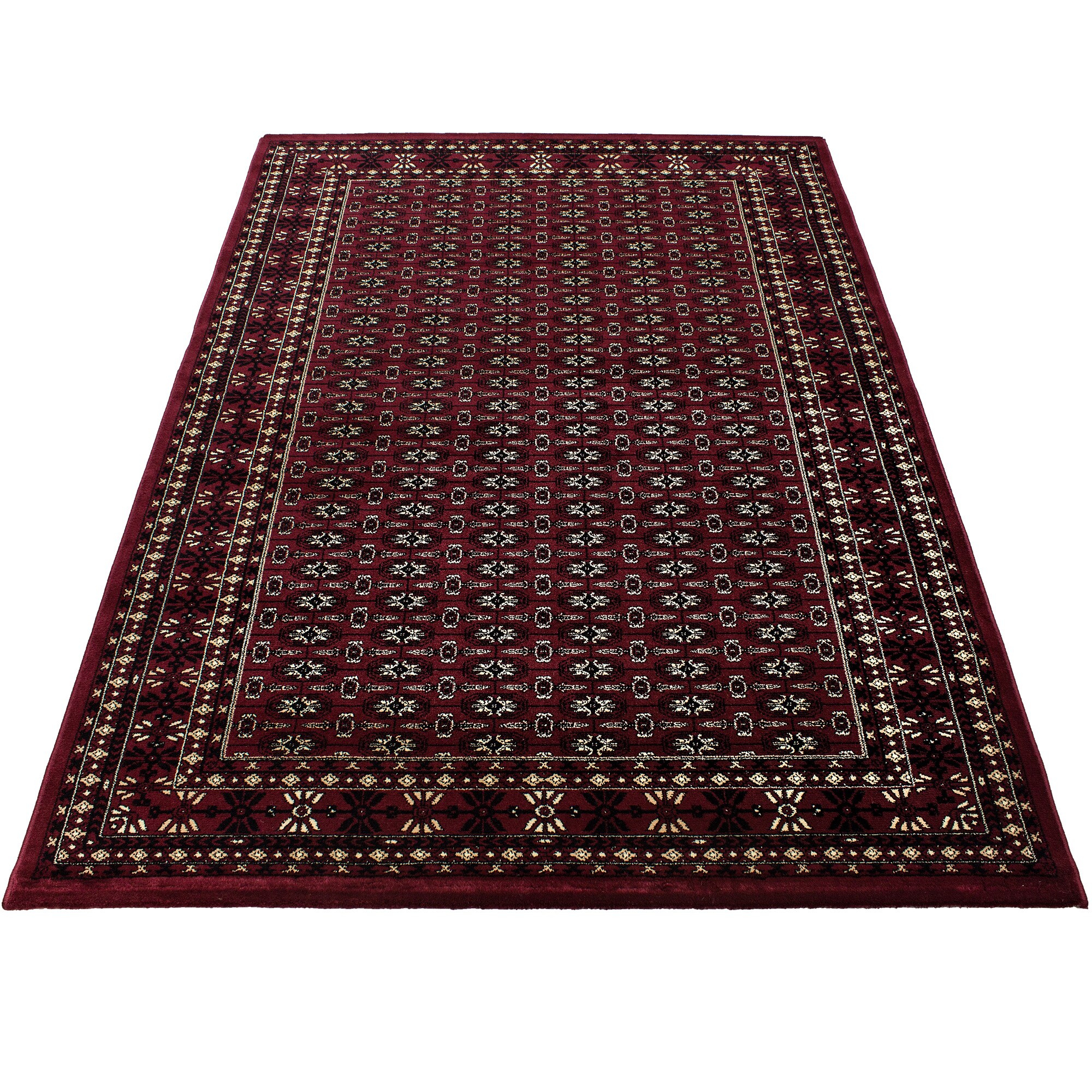 Wunderschöne MARRAKESH Orient-Dekor Traditional rechteckig HöheKurzflor 12 mm