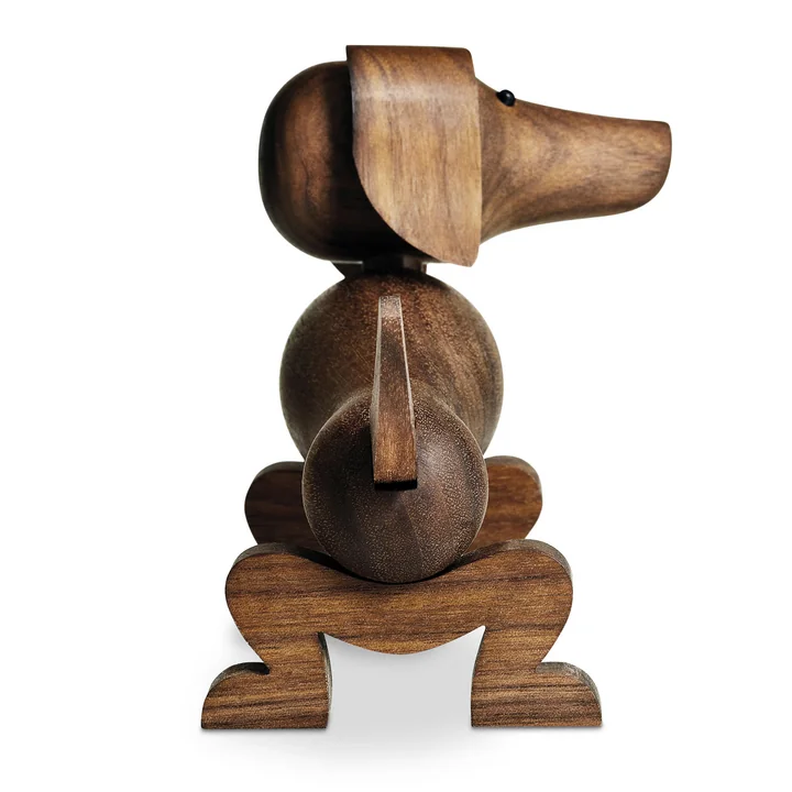 Kay Bojesen - Holz-Hund, klein, Walnuss