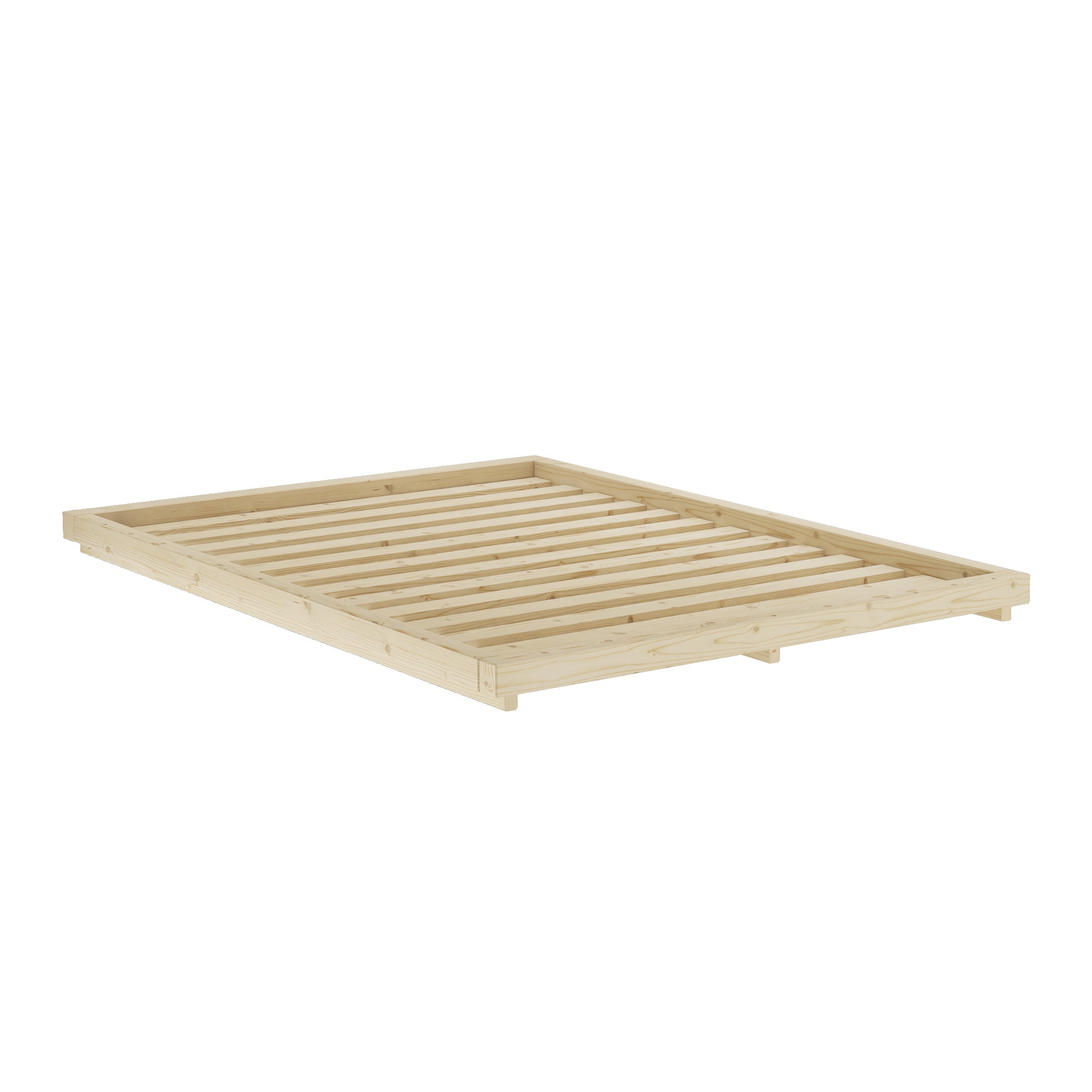 Karup Design Bettgestell »FSC® Massivholz Futonbett, excl. Matratze, mit Lattenrost« Bett mit Lattenrost, aus FSC® zertifizierter Kiefer, mehrere Grössen