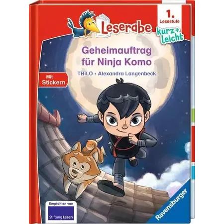 Ravensburger Leserabe - 1. Lesestufe Kurz und leicht:Geheimauftrag für Ninja Komo