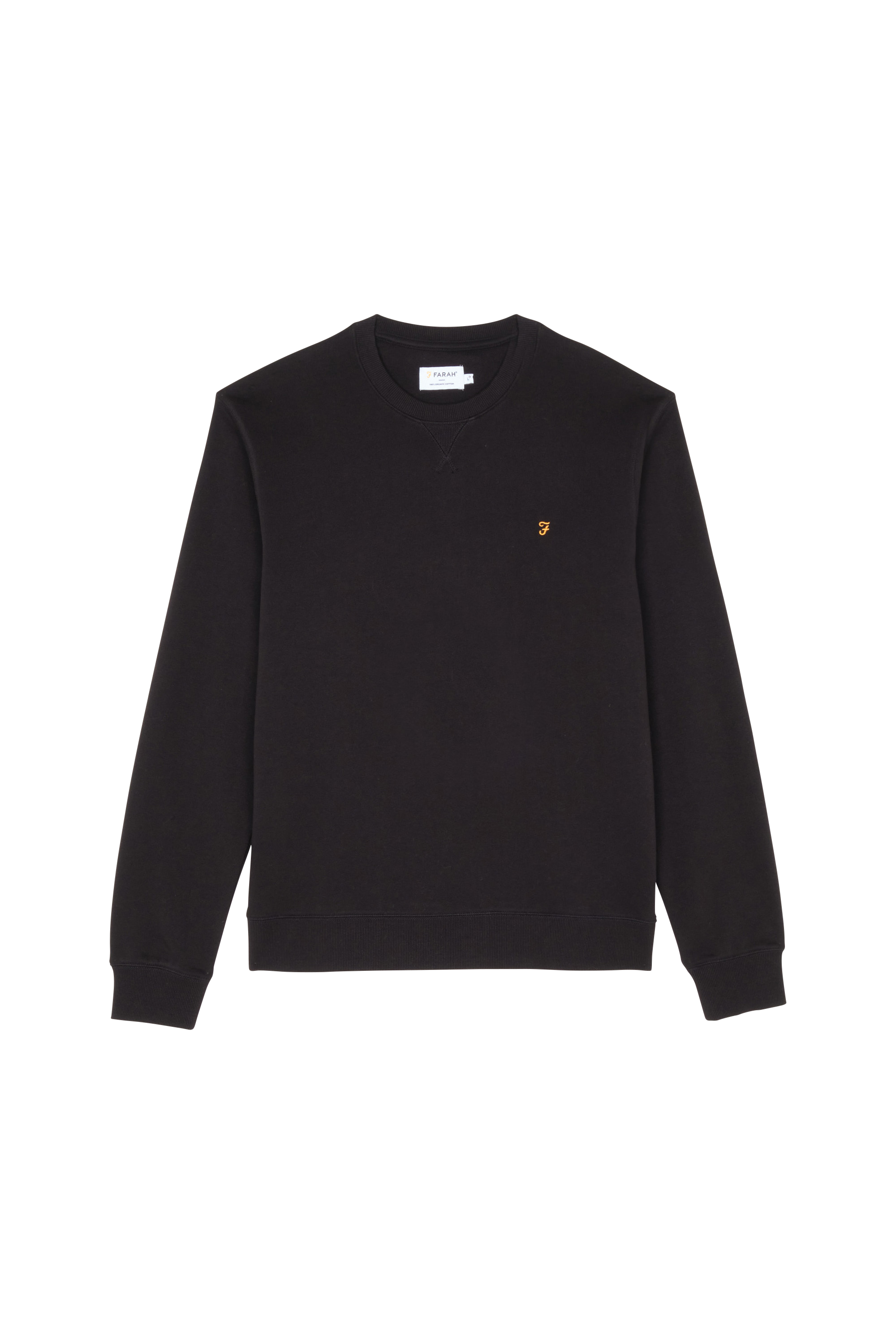 FARAH Sweatshirt  TIM NEW CREW Noir
