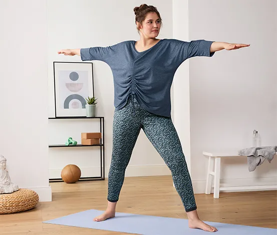 Wende-Sporttight, blau