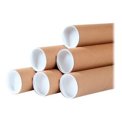 25 tubes d'expédition rond - 6 cm (diamètre) x 64 cm - Torraspapel