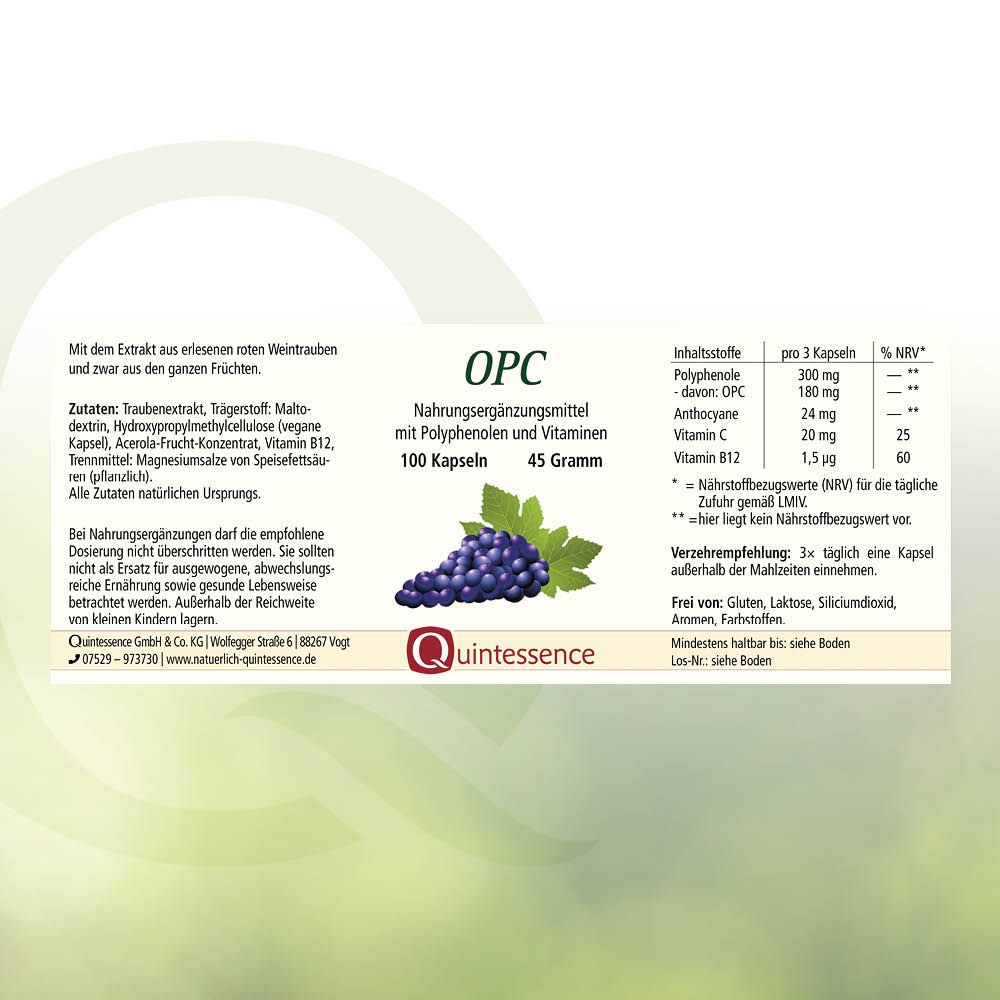 OPC Kapseln von Quintessence