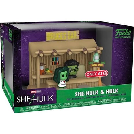 Funko POP Marvel samlefigur - She Hulk + Hulk