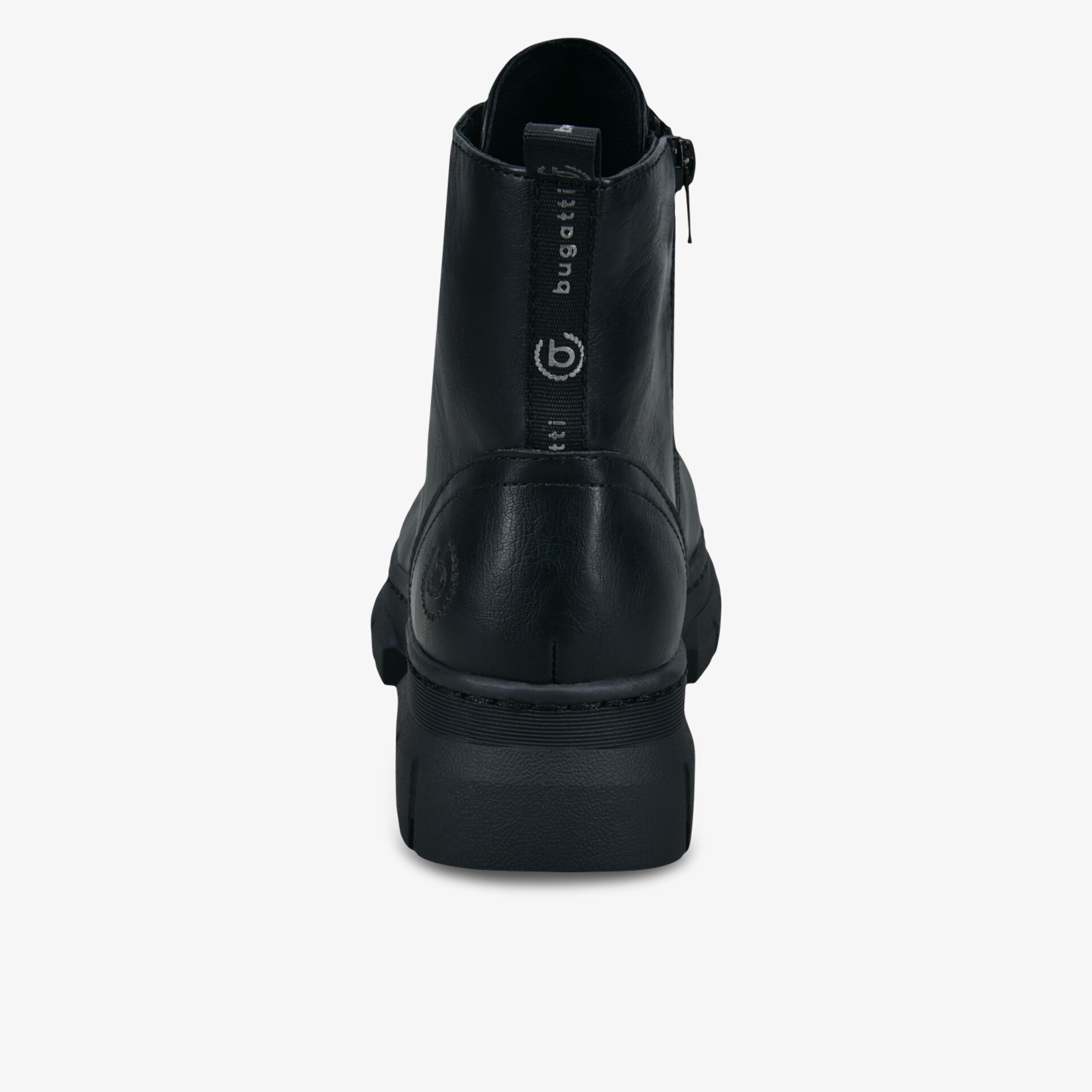 bugatti Damen Schnürstiefeletten schwarz