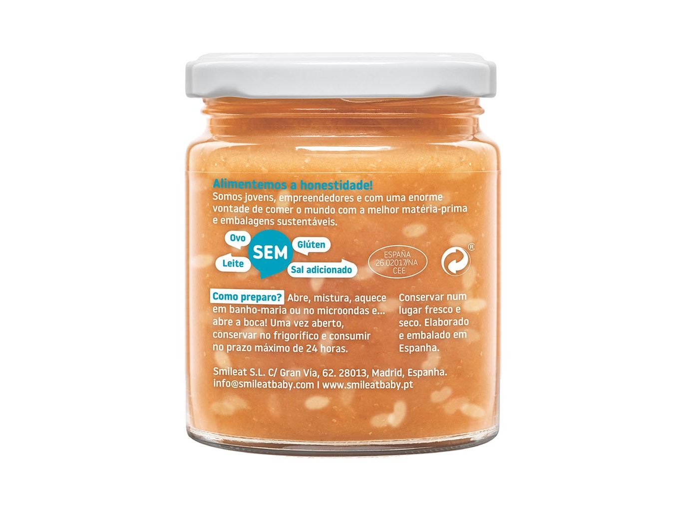 REFEIÇÕES SMILEAT PEDACINHOS BIO ARROZ INTEGRAL COM SALMÃO E ERVILHAS 230G