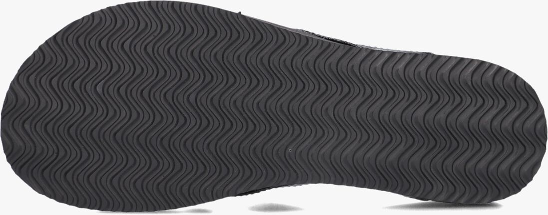 zwarte blasz teenslippers bella 2402