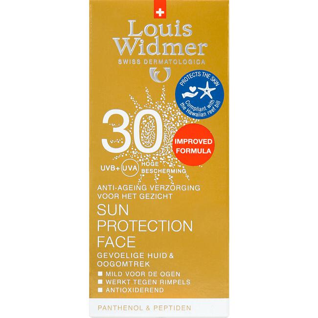 Louis Widmer Sun Protection Face Licht Geparfumeerd SPF30 50 ML