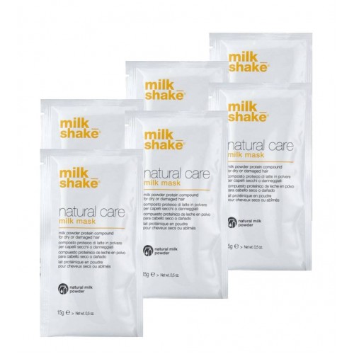 Milk Shake Natural Care Mask Yogurt 6x15g