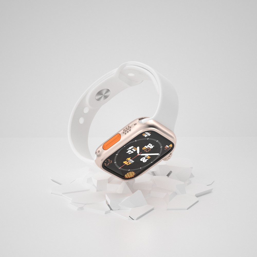 Apple Watch 6 / 5 / 4 / SE (2022) 44mm Wasserdichte Hülle Case - Roségold