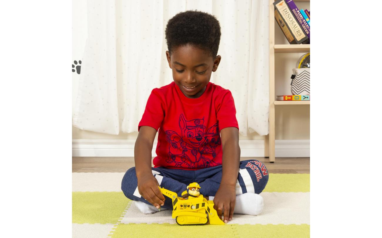 PAW Patrol Voertuig met pup Rubble