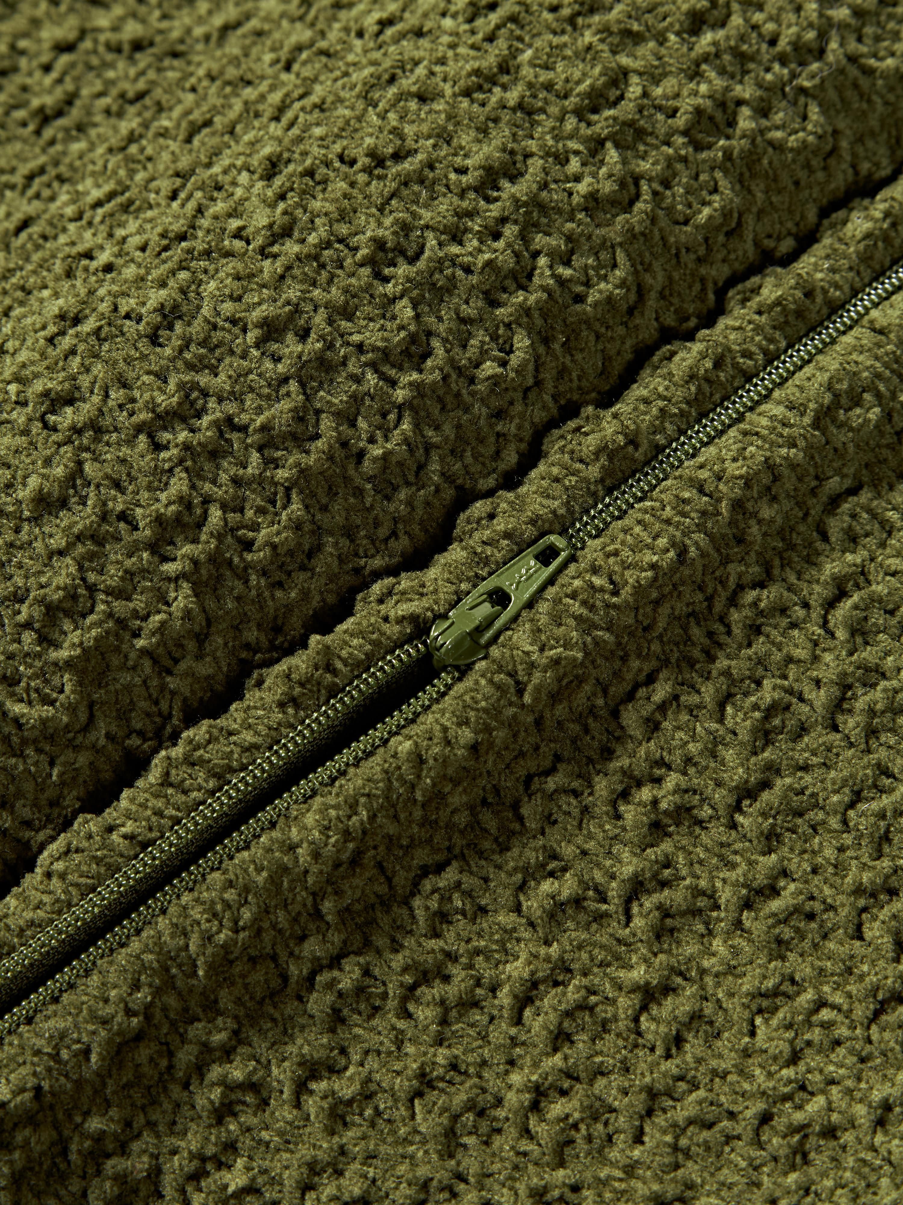 Zacht gebreide chenille kussenhoes Everly
