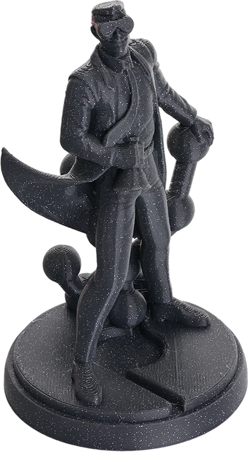 Polymaker  Panchroma™ PLA Galaxy Dark Grey, 1,75 mm / 1000 g    Funkelnder Charme der Galaxie in Dunkelgrau