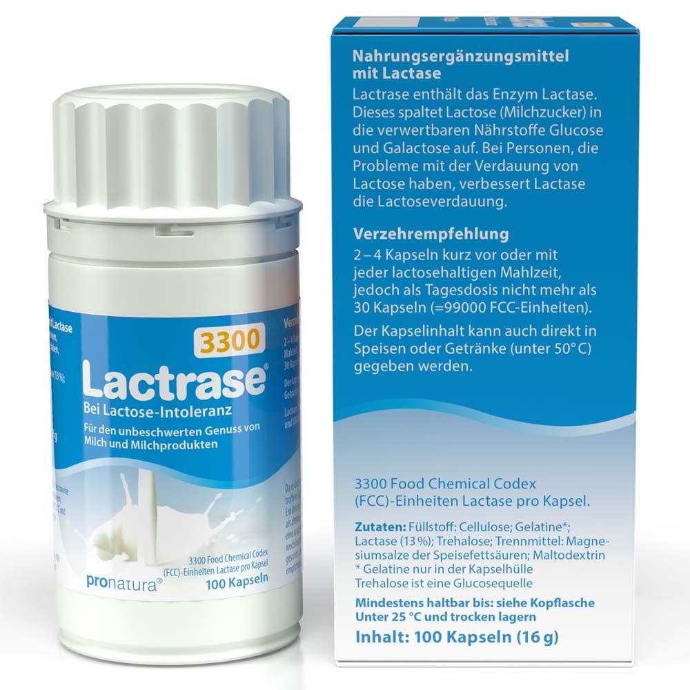 Lactrase® 3300 FCC Kapseln