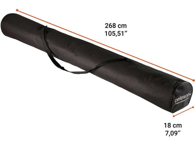 Celexon Softcase 244 cm für Stativ-Leinwand Zum Transport Ihrer Stativleinwand