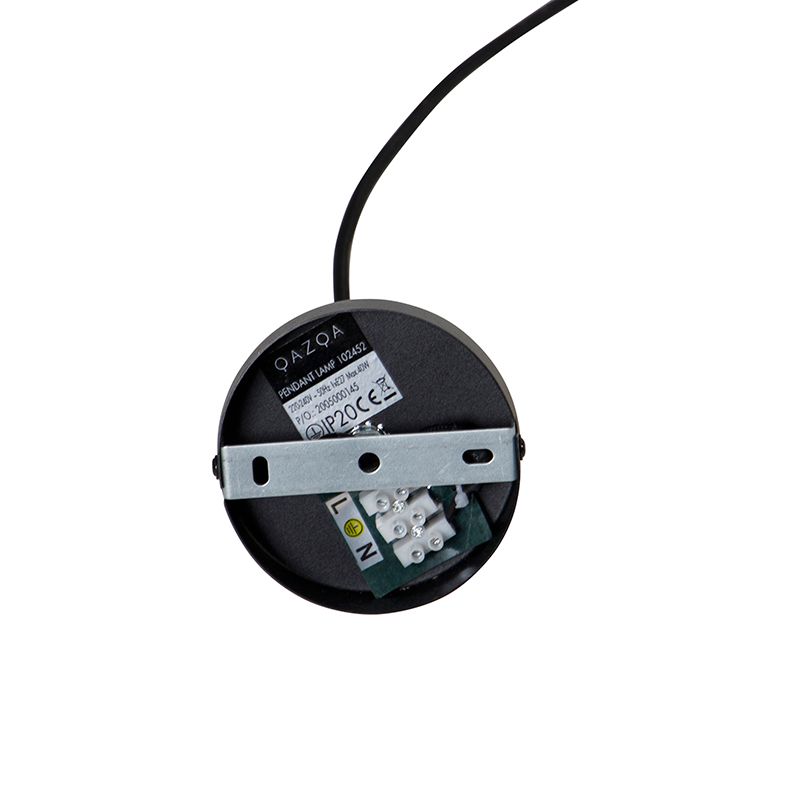 Design hanglamp zwart draad 50cm - Pua