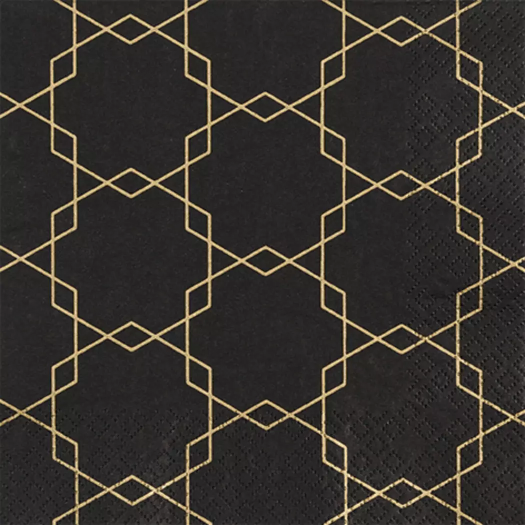 Serviette Art Deco 20tlg.
