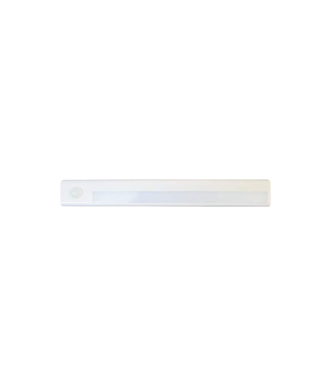 Paris Prix - Réglette à Led détecteur De Mouvement 23cm Blanc
