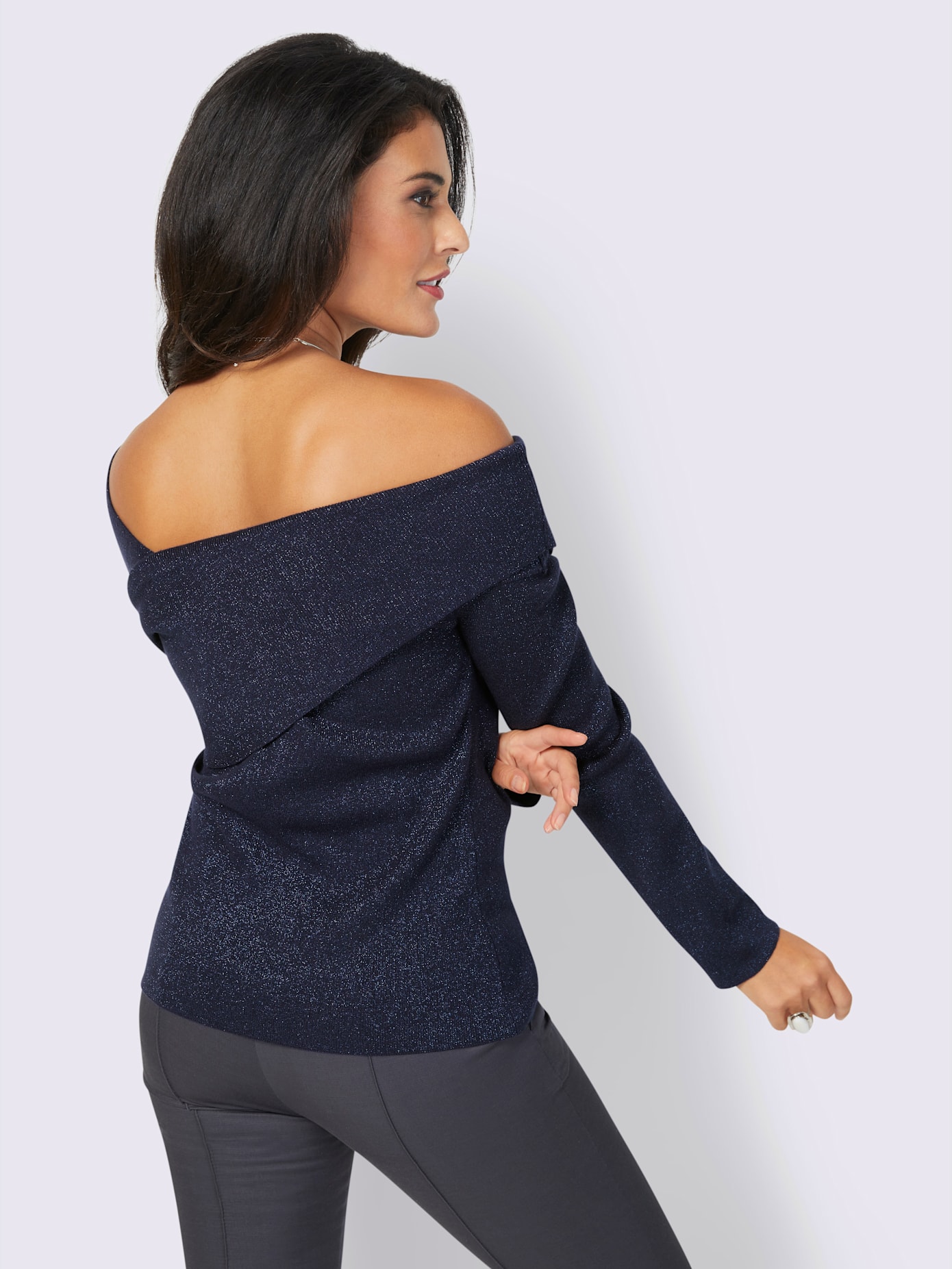 Pull encolure en v affinante