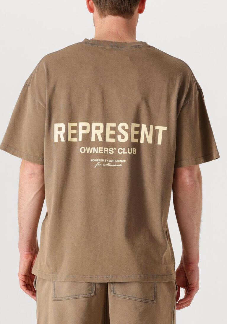 bruine represent t-shirt represent owners club t-shirt