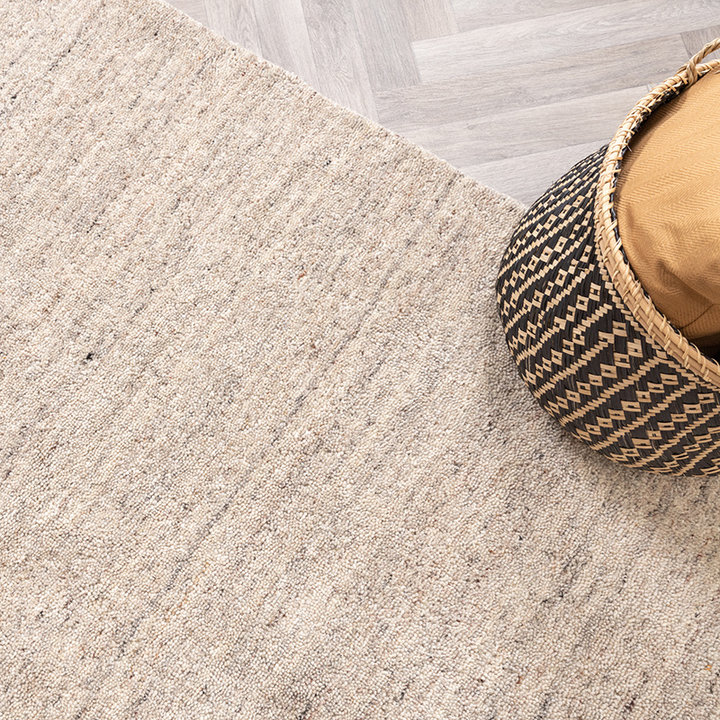 Berber vloerkleed - Aicha Taupe | Zacht en comfortabel