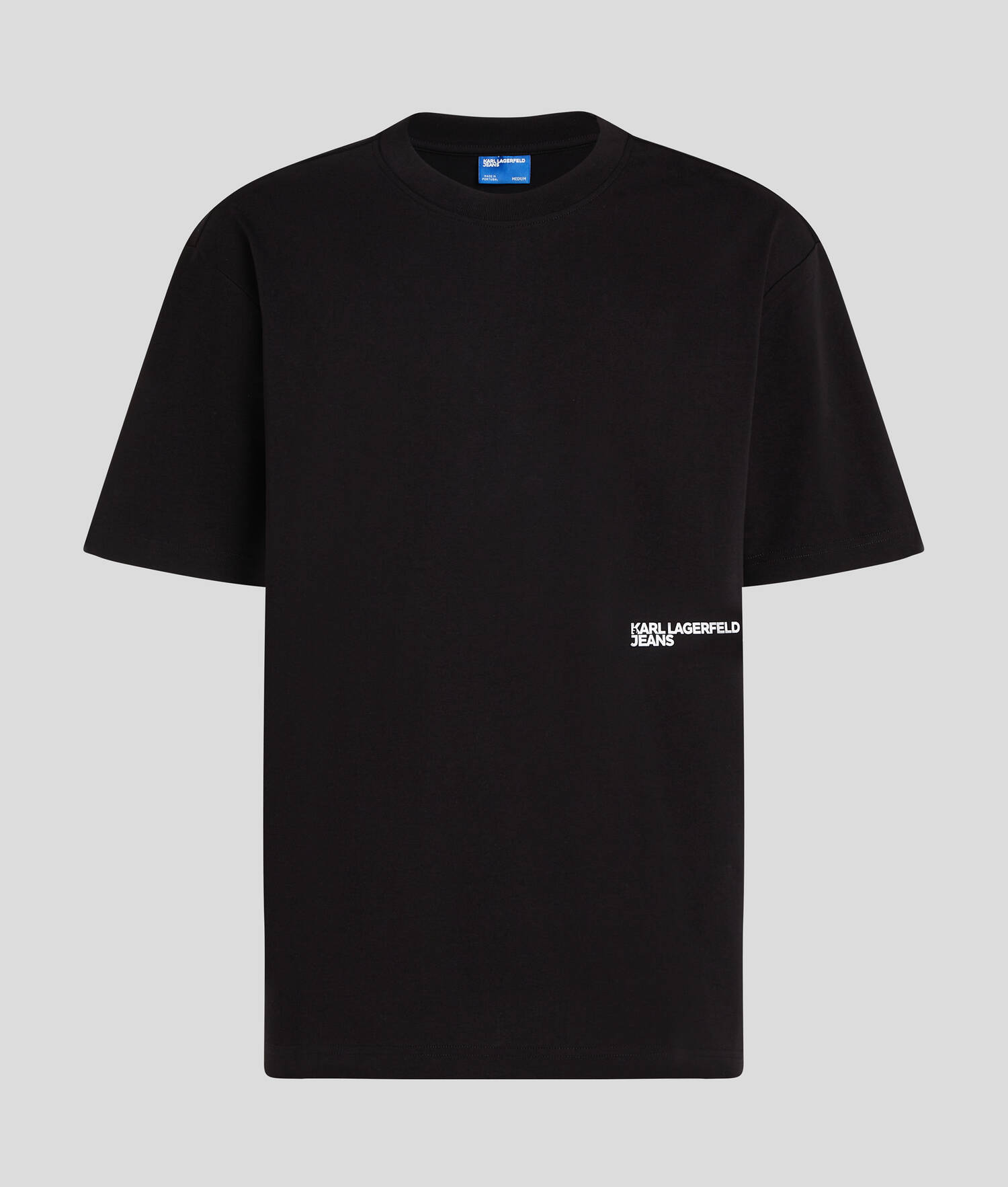 T-SHIRT MONOGRAMME SHIBORI - Noir
