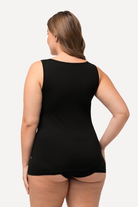 Bodyforming-Unterhemd, breite Träger, Rundhals