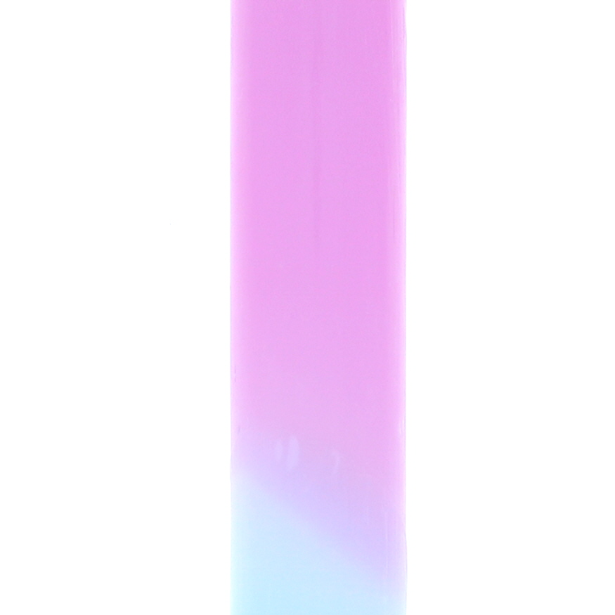 Bougie chandelier bicolore rose et bleue Atelier jasmin
