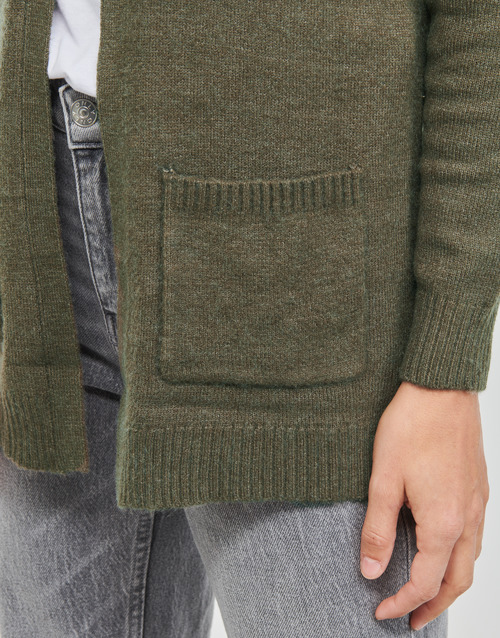 Only - ONLLESLY L/S OPEN CARDIGAN KNT NOOS - Kaki