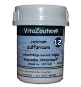 VitaZouten Calcium sulfuricum VitaZout Nr. 12 (120 tabletten)