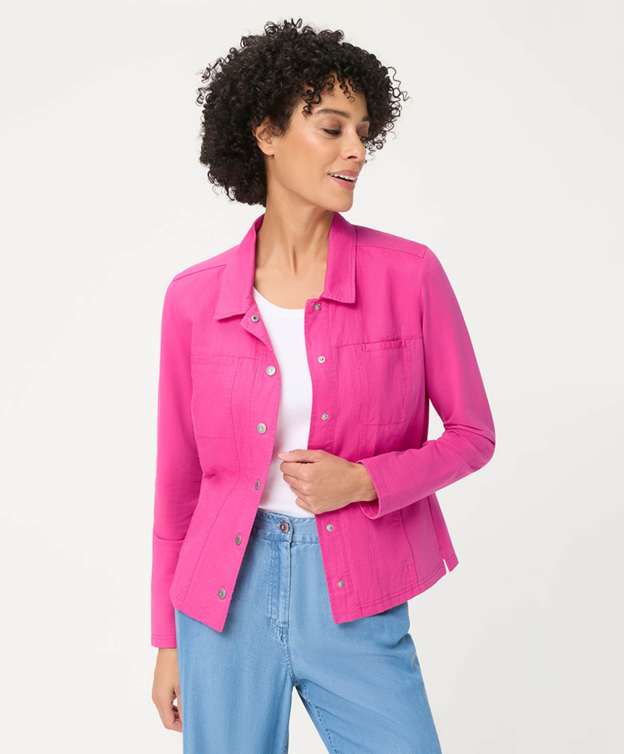 Olsen Dames jas roze