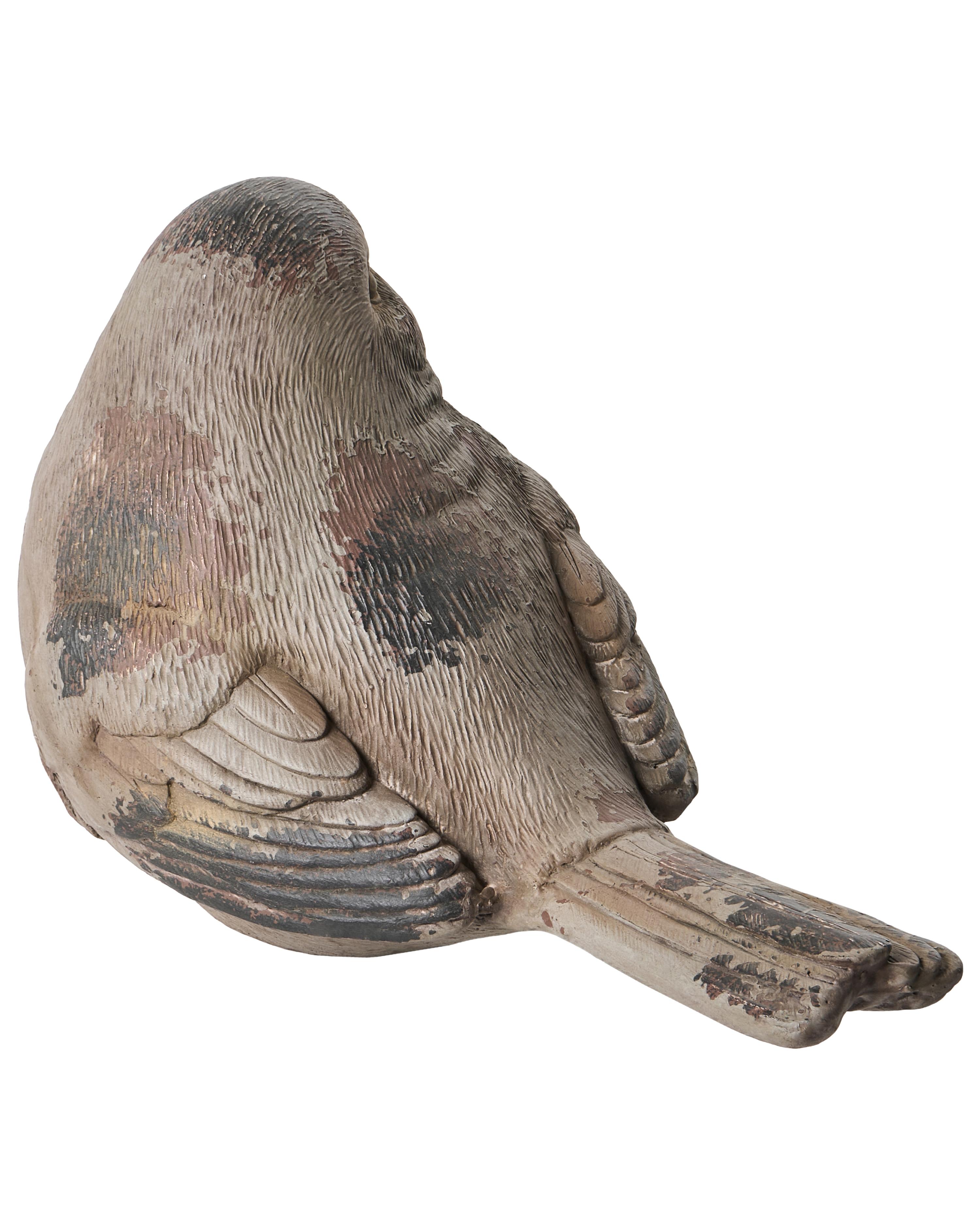 Set van 3 tuinbeelden ANGHIARI Vogel Beige