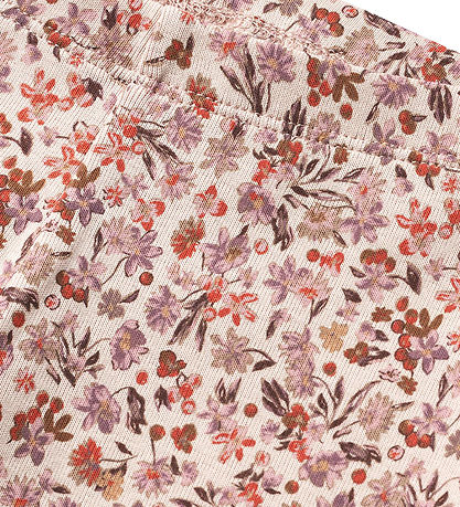 Wheat Leggings - Jules - Pale Rose Flowers