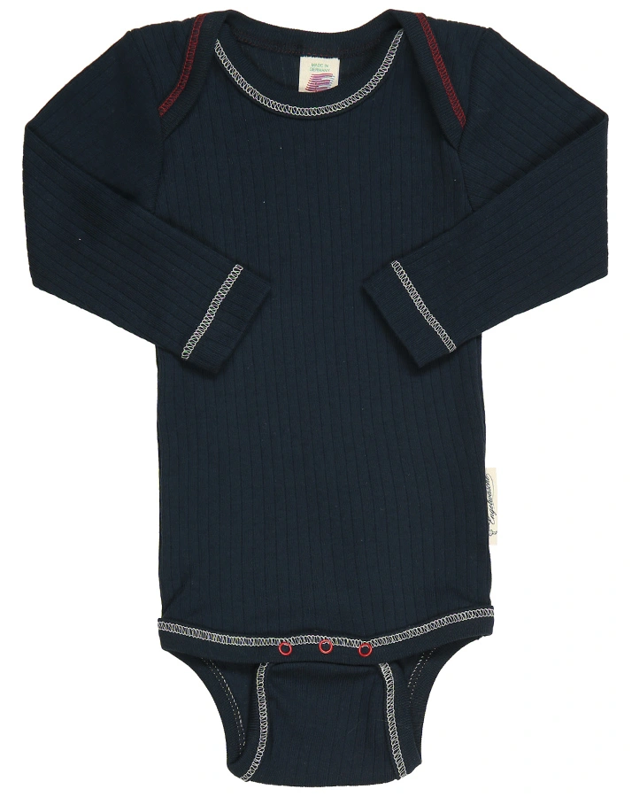 Langarm-Body RIPP UNI in indigo