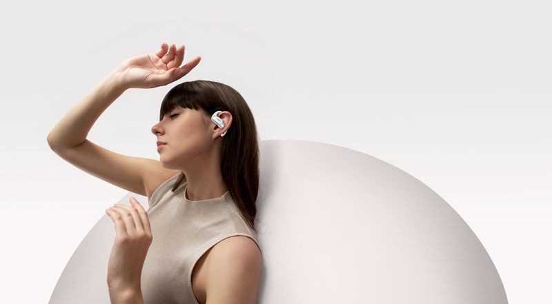Shokz - OpenFit Air, White