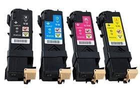 Kompatibel - Xerox Phaser 6125 combo pack 4 stk lasertoner - BK/C/M/Y 5000 sider