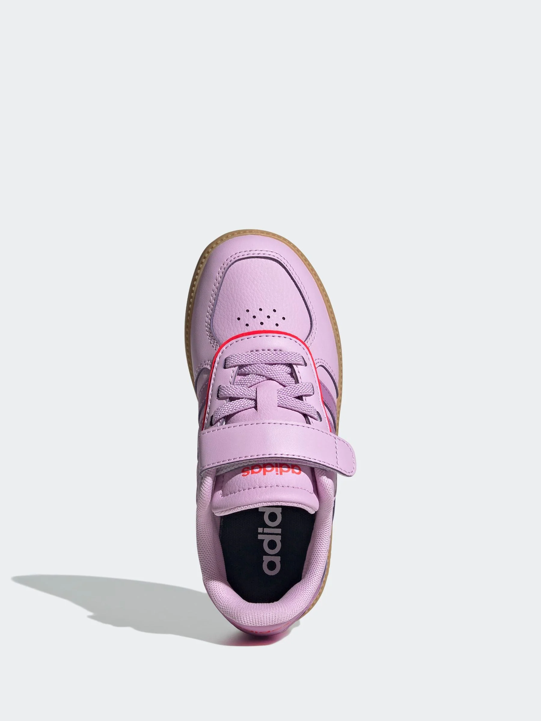 Lila - adidas Breaknet Sleek Elastic Lace Kids Trainers