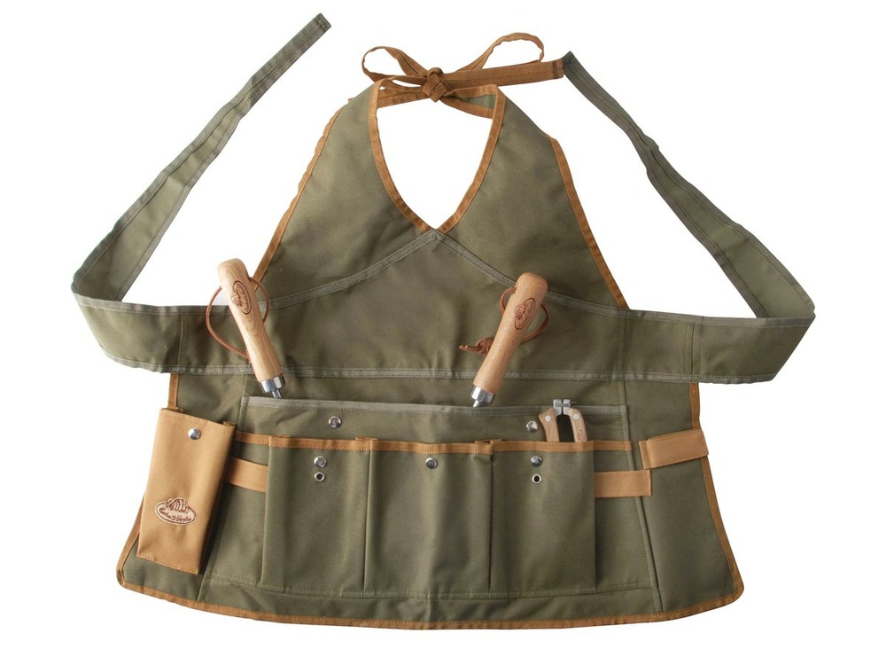 Tablier femme à outils de jardin