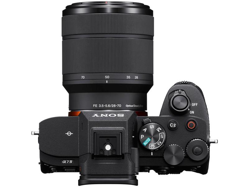 Sony Fotokamera Alpha 7 IV Kit 28-70 Leistungsstarke Vollformat-Hybrid-Kamera mit zusätzlichem Objektiv