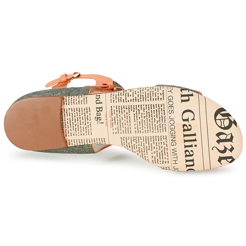 John Galliano - A65970 Verde / Beige