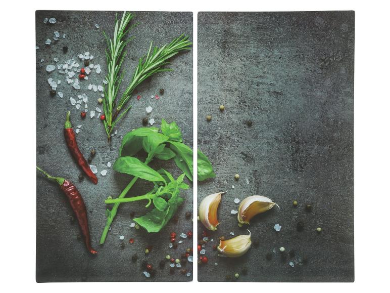 2 Glazen inductiebeschermers