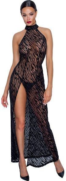 Velvet Tiger Lange Jurk