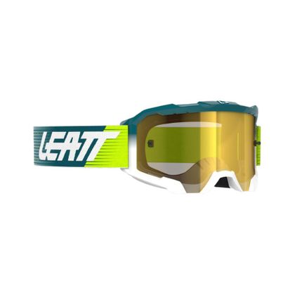 Masque cross Leatt VELOCITY 4.5 IRIZ 2024 - Bleu / Jaune