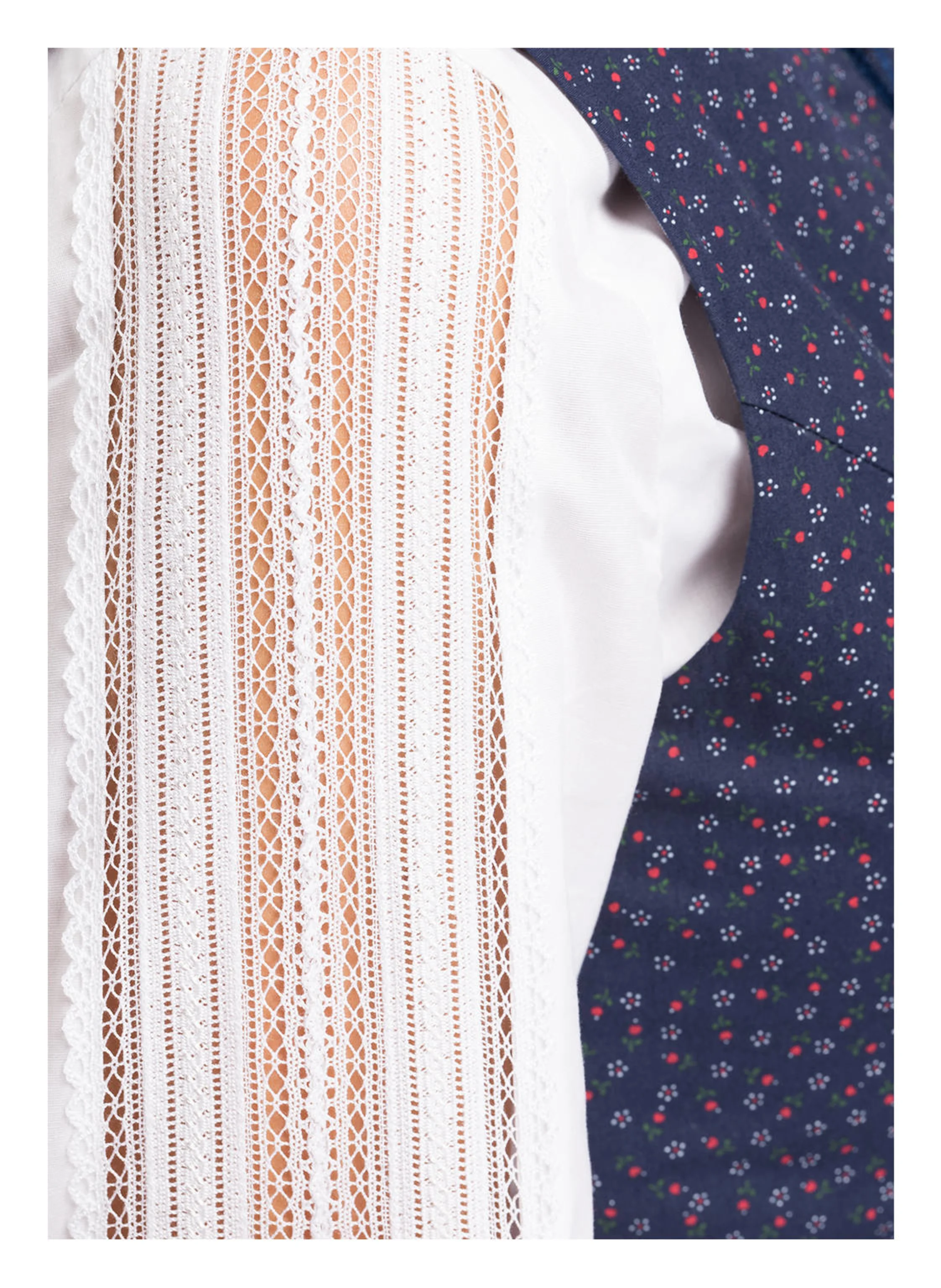 BERWIN & WOLFF Dirndlbluse mit Spitze