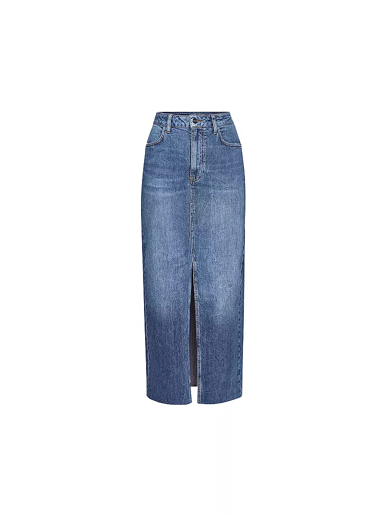 RICH & ROYAL Jeansrock blau