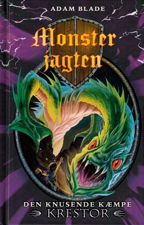 Monsterjagten 39 - Den Knusende Kæmpe Krestor - Adam Blade - Bog