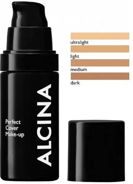 Alcina - Perfect Cover - Make-up - Dark - 30 ml - Zachte Textuur