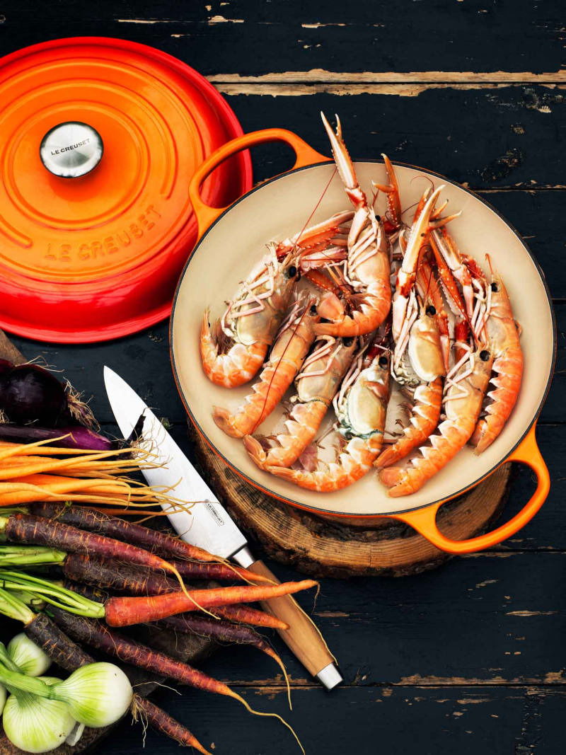LE CREUSET Gourmet Profitopf 30cm Ofenrot SIGNATURE